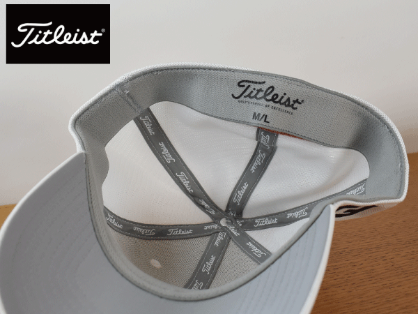 1円スタート!【未使用品】(フリーサイズ) Titleist タイトリスト FJ PRO V1 ゴルフ キャップ 帽子 カジュアルにも 男女兼用 F25の画像6