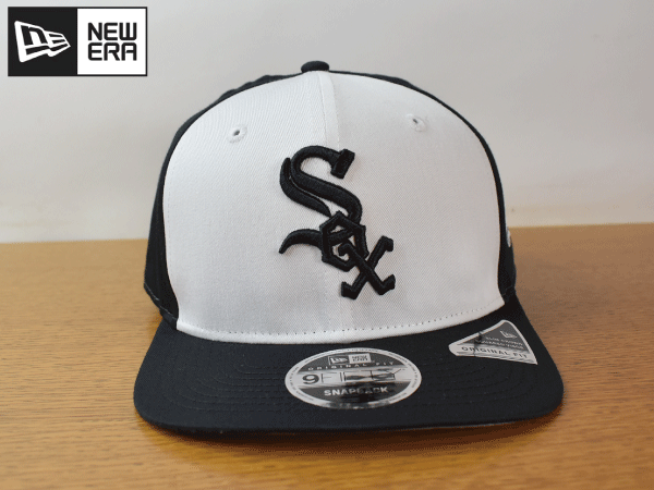 1円スタート!【未使用品】(フリーサイズ)NEW ERA 9FIFTY ORIGINAL FIT CHICAGO WHITE SOX ホワイトソックス ニューエラ キャップ 帽子 F03の画像2