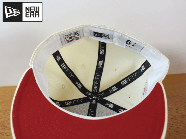 1円スタート!【未使用品】(6-7/8 - 54.9cm) 59FIFTY NEW ERA MLB CHICAGO WHITE SOX ホワイトソックス ニューエラ キャップ 帽子 K104の画像6
