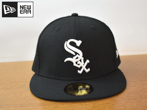 1円スタート!【未使用品】(7-1/2 - 59.6cm) 59FIFTY NEW ERA MLB CHICAGO WHITE SOX ホワイトソックス ニューエラ キャップ 帽子 K153_画像2