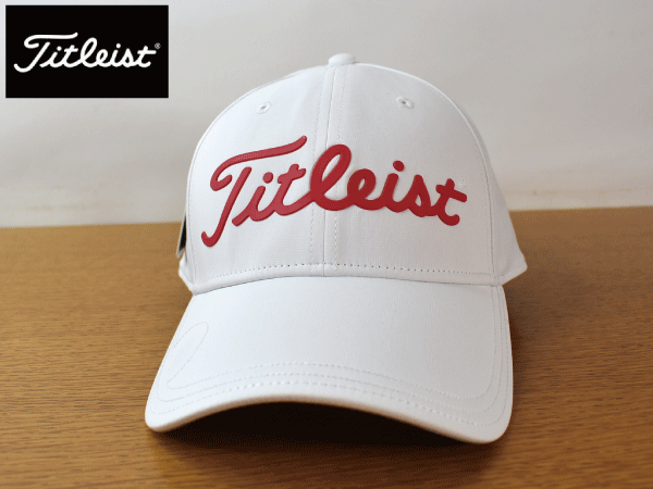 1円スタート!【未使用品】(フリーサイズ) Titleist タイトリスト マグネット付き ゴルフ キャップ 帽子 カジュアルにも 男女兼用 F175_画像2