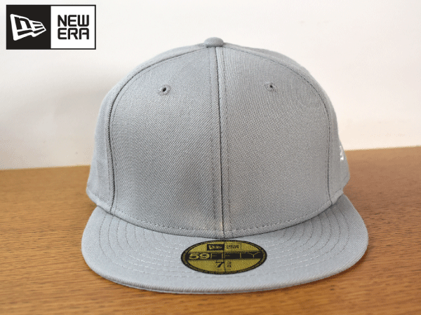 1 jpy start![ unused goods ](7-3/8 - 58.7cm) 59FIFTY plain blank New Era cap hat K112