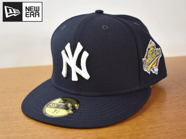 1円スタート!【未使用品】(7-3/8 - 58.7cm) 59FIFTY NEW ERA MLB NY YANKEES ヤンキース ニューエラ サイドパッチ キャップ 帽子 K142_画像1