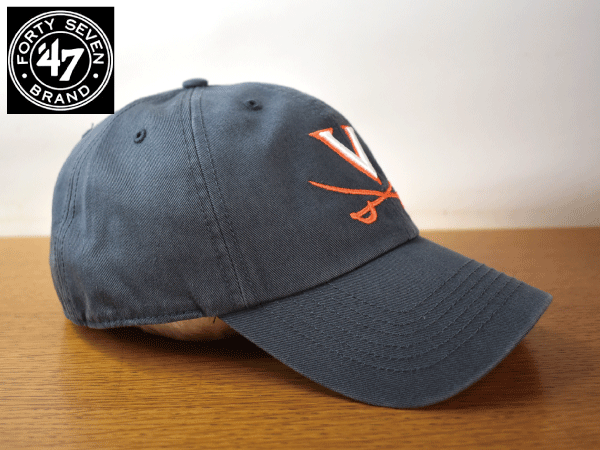 1円スタート!【未使用品】(XL - 60cm) 47 BRAND USカレッジ VIRGINIA CAVALIERS キャバリアーズ キャップ 帽子 F63_画像4