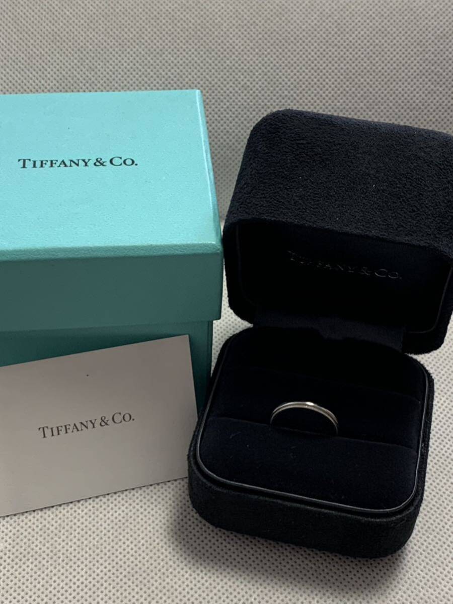 Tiffany PT950 指輪 ティファニー リング アクセサリー 箱 ケース付き 49 の画像2