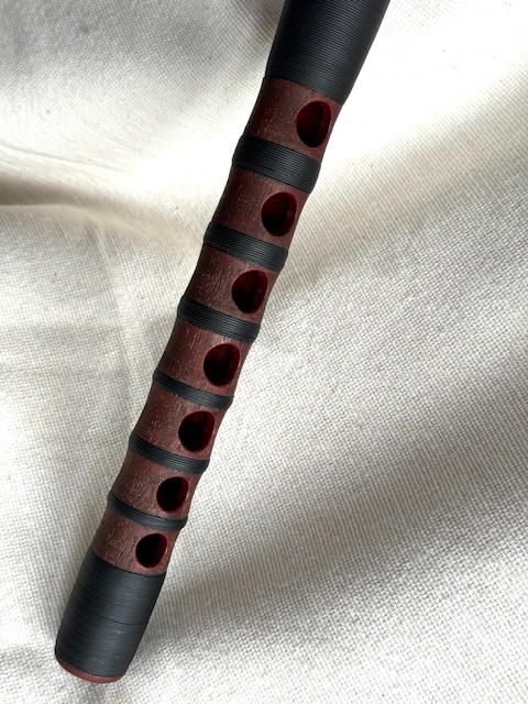 * dragon flute ( ryuuteki ) chinese quince made cord volume gold .*ko is ze. sack ( case ) attaching . comfort * traditional Japanese musical instrument talent tube shinobue transverse flute unused 