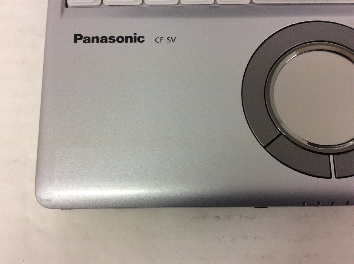 ジャンク/ Panasonic CF-SV9RDQVS Corei5-10世代 メモリ16GB ストレージ無し 【G22952】_パームレストにステッカーの跡があります