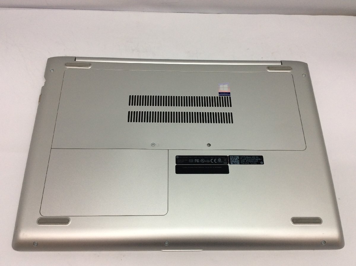 ジャンク/ HP HP ProBook 450 G5 Corei3-7世代 メモリ4.1GB ストレージ無し 【G22983】_画像6