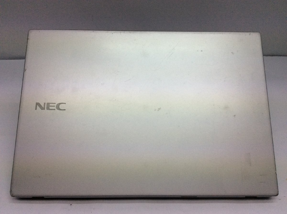 ジャンク/ NEC PC-VKT16BZG3 Corei5-8世代 メモリ不明 ストレージ無し 【G22698】_天板に傷、塗装剥がれがあります