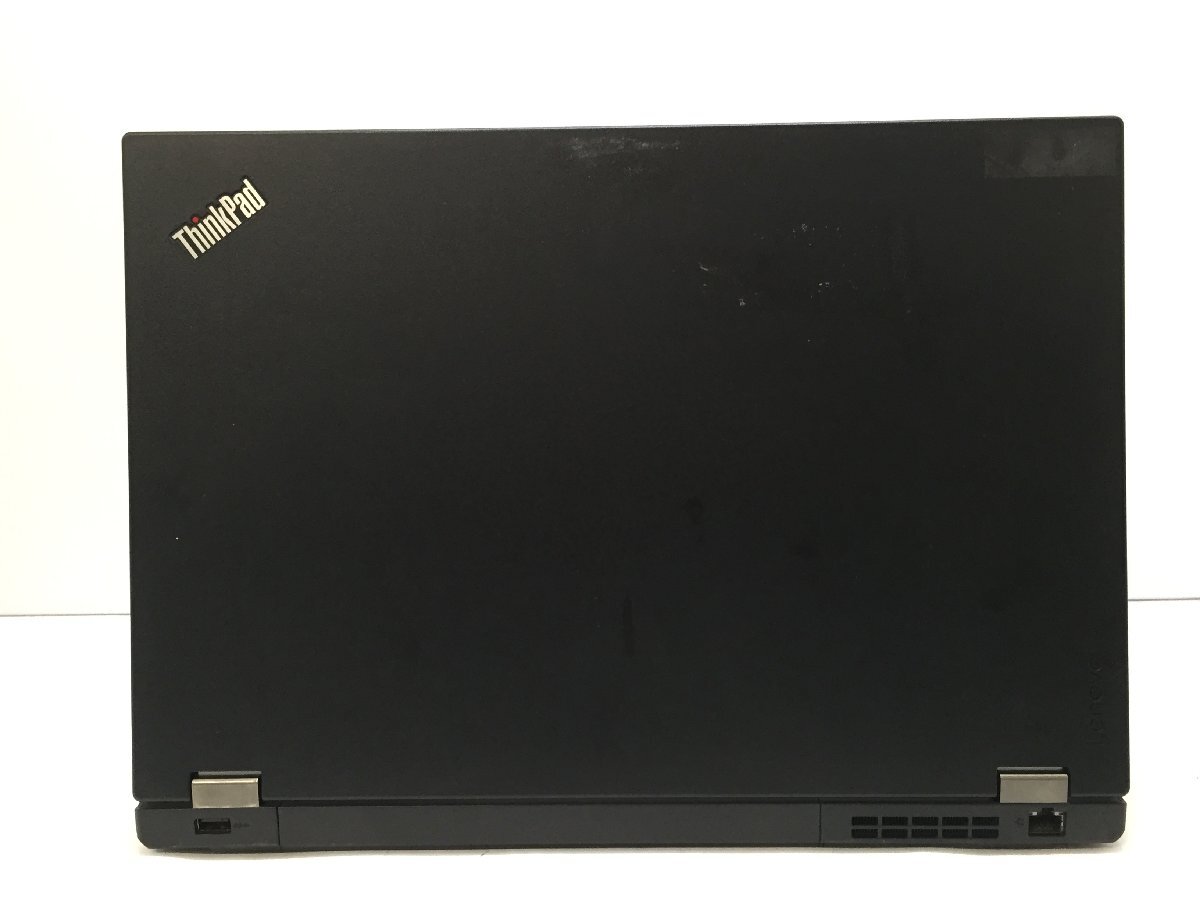 ジャンク/ LENOVO 20J9A03GJP ThinkPad L570 Intel Core i5-7200U メモリ8.19GB HDD500.1GB 【G22267】_天板にキズがあります