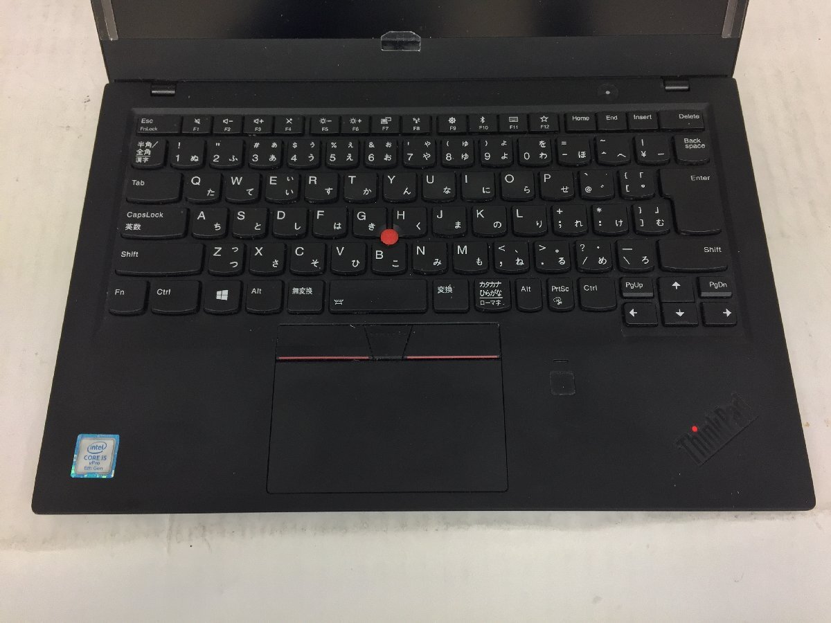 ジャンク/ LENOVO 20KGS5KF00 ThinkPad X1 Carbon 6th Corei5-8世代 メモリ不明 ストレージ無し 【G22536】の画像4