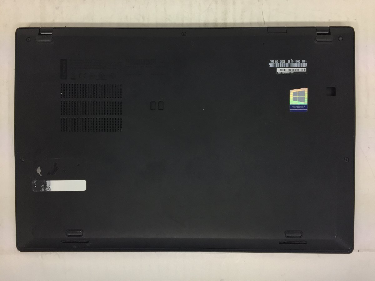 ジャンク/ LENOVO 20KGS5KF00 ThinkPad X1 Carbon 6th Corei5-8世代 メモリ不明 ストレージ無し 【G22542】の画像6