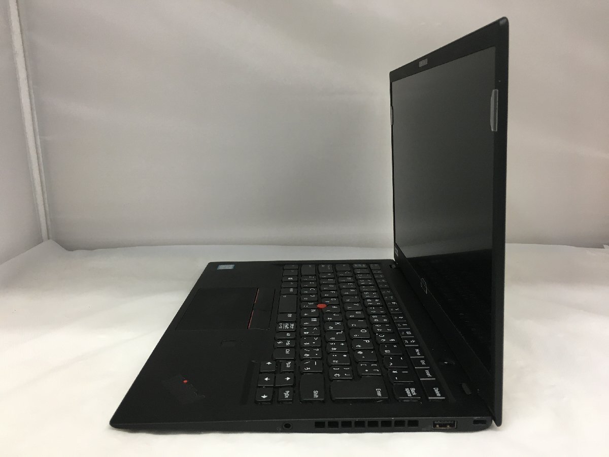 ジャンク/ LENOVO 20KGS5KF00 ThinkPad X1 Carbon 6th Intel Core i5-8350U メモリ8.19GB SSD128.03GB 【G22714】の画像3