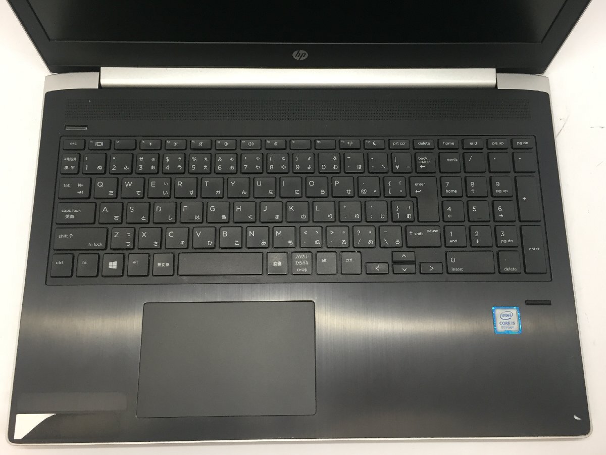 ジャンク/ HP ProBook 450 G5 Intel Core i5-8250U メモリ8.19GB ストレージ無し 【G22754】_画像4