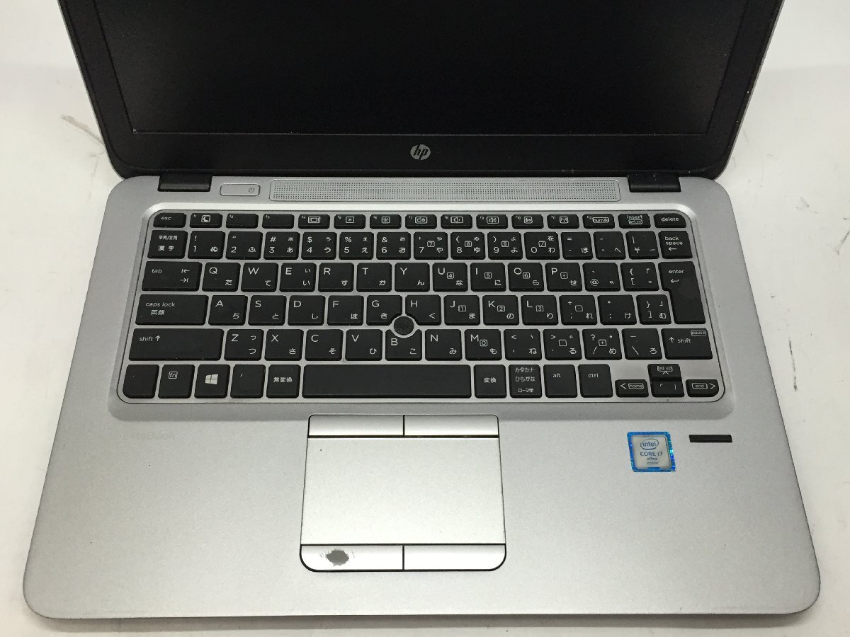 ジャンク/ HP EliteBook 820 G3 Corei7-6世代 メモリ4.1GB ストレージ無し 【G22761】_キーボードテカリ・文字消えがあります