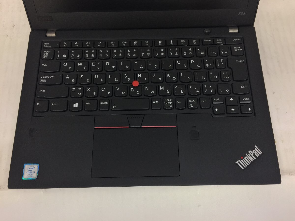 ジャンク/ LENOVO 20KES0LN00 ThinkPad X280 Intel Core i5-7300U メモリ8.19GB ストレージ無し 【G22867】_画像4