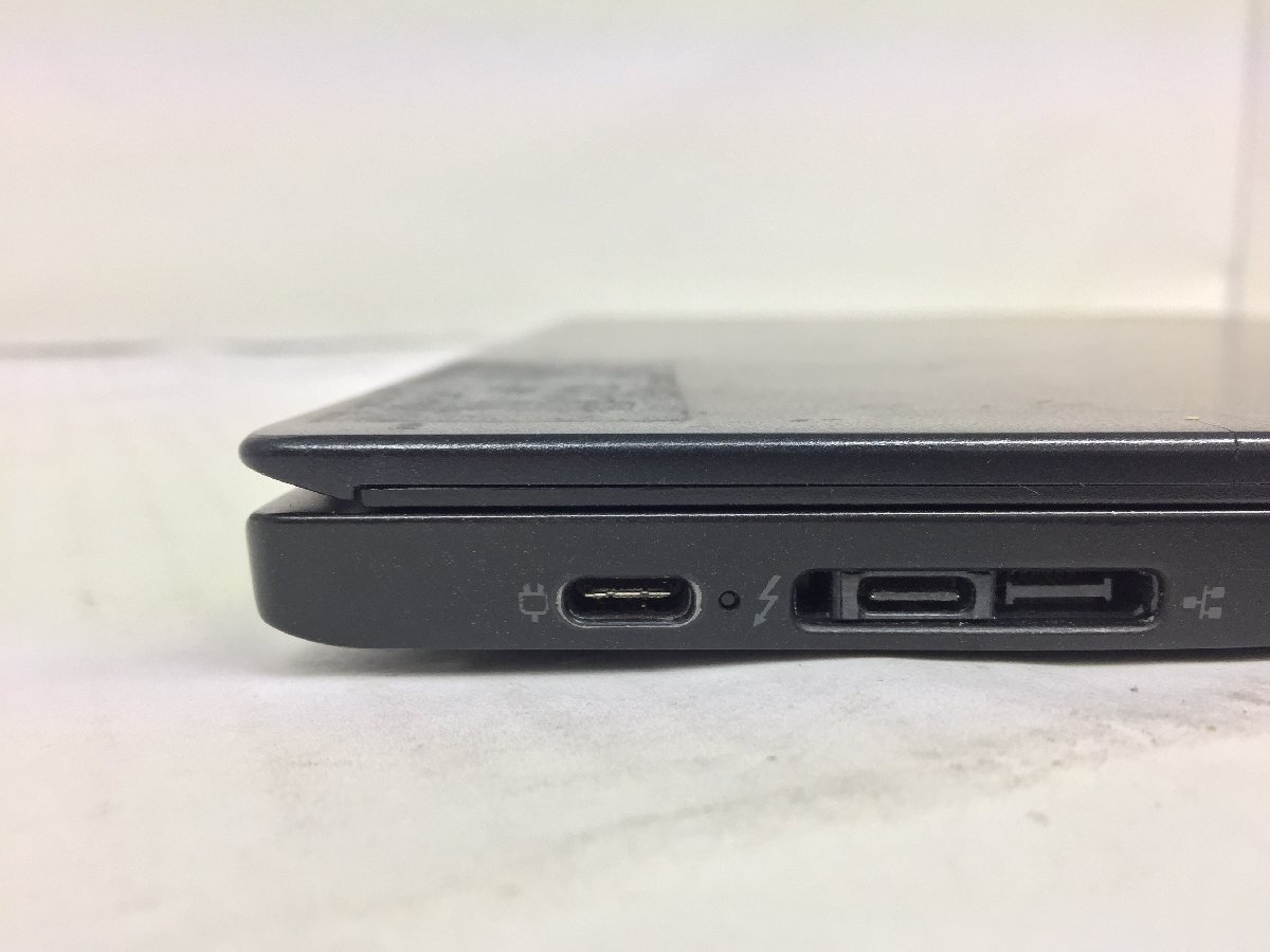 ジャンク/ LENOVO 20KES0LN00 ThinkPad X280 Intel Core i5-7300U メモリ8.19GB NVME256.06GB 【G22876】_左側面の左USB-Cコネクタが破損しています