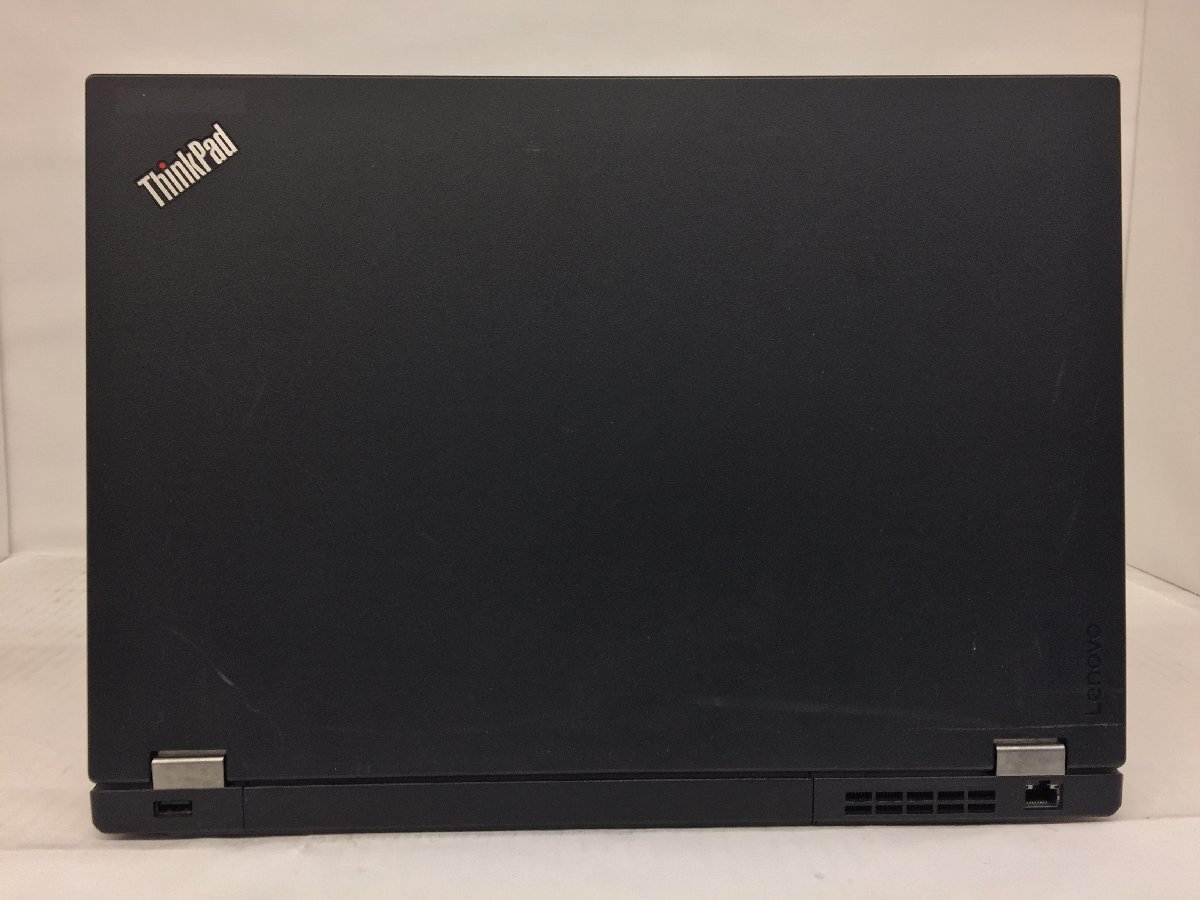 ジャンク/ LENOVO 20F2A0DHJP ThinkPad L560 Intel Core i3-6100U メモリ8.19GB HDD500.1GB 【G23009】_天板に傷・ステッカー跡があります