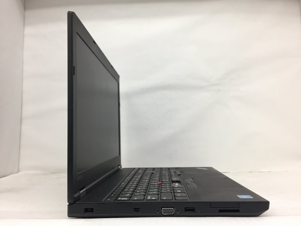 ジャンク/ LENOVO 20JQ000TJP ThinkPad L570 W10DG Intel Celeron 3955U メモリ4.1GB HDD500.1GB 【G23006】_画像2