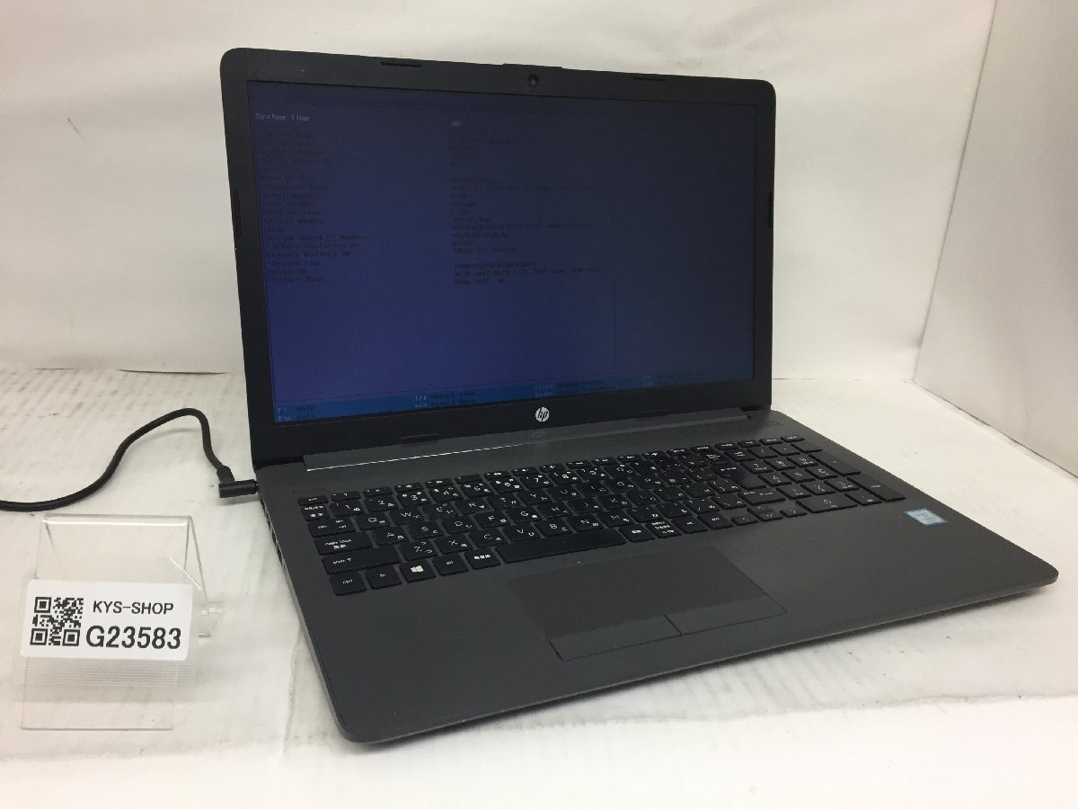 ジャンク/ HP HP 250 G7 Notebook PC Intel Core i5-8265U メモリ8.19GB HDD500.1GB 【G23583】_画像1