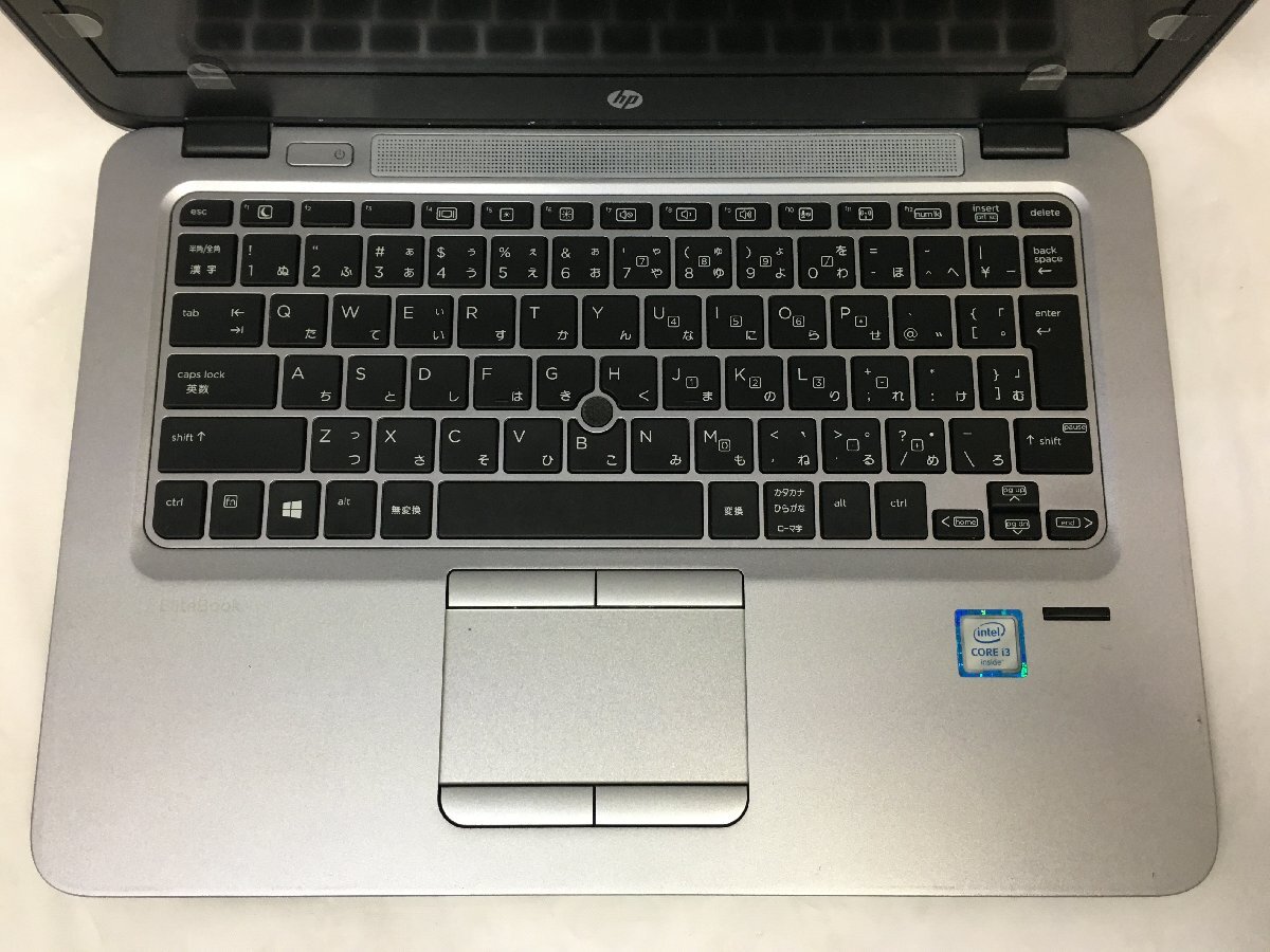 ジャンク/ HP HP EliteBook 820 G3 Intel Core i3-6100U メモリ4.1GB SSD128.03GB 【G23052】_パームレストに小さなキズがあります