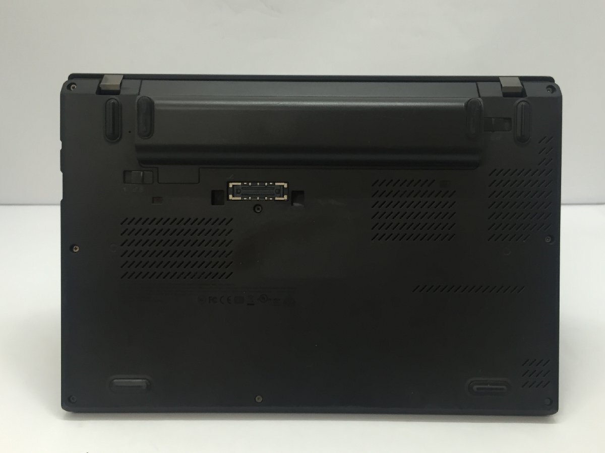 ジャンク/ LENOVO 20F5A13P00 ThinkPad X260 Intel Core i3-6100U メモリ4.1GB ストレージ無し 【G23084】_底面にキズ・塗装はがれがあります