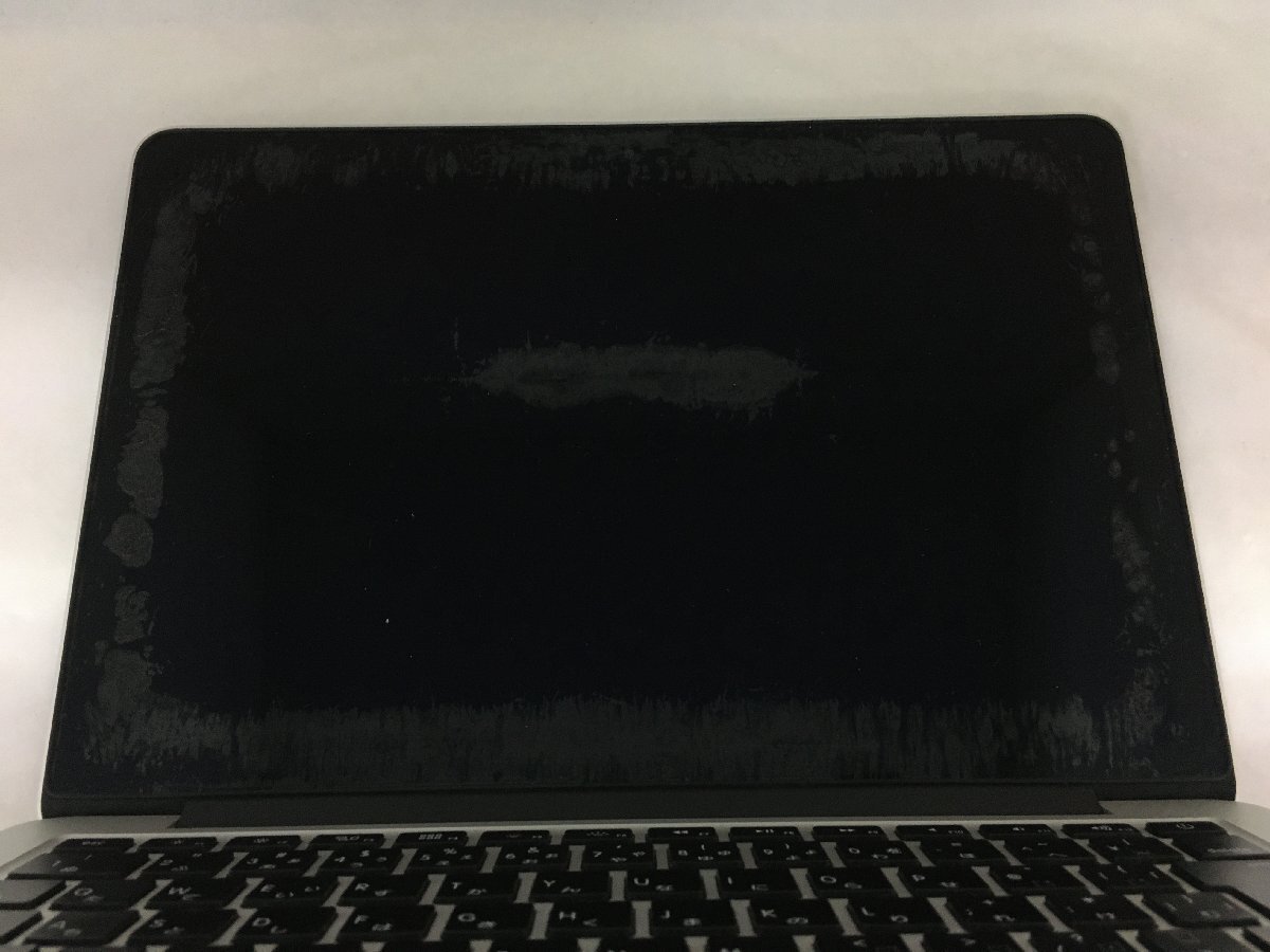 △1円スタート/Apple MacBook Pro Retina 13-inch Late 2013 A1502 EMC2678/Core i5 2.6GHz/240GB/16GB/13.3インチ/Mac OS Big Sur/AC欠品_液晶に目立つコーティングはがれがあります