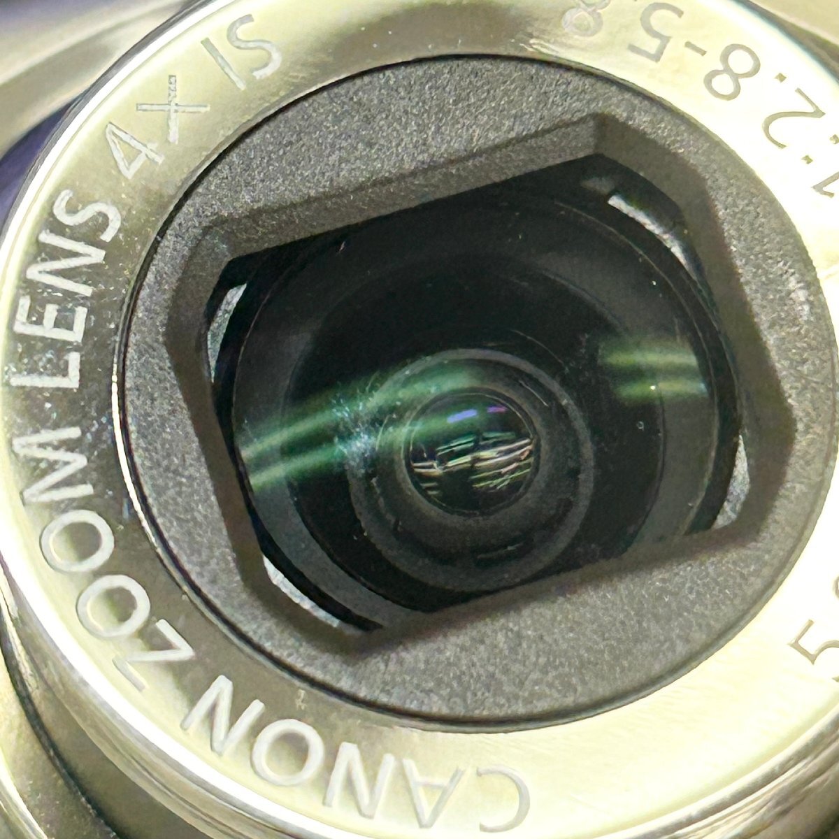 通電OK◆キャノン canon◆IXY DIGITAL 920 IS PC1308 ZOOM LENS 4X IS 5.0-20.0mm 1:2.8-5.8 デジタル カメラ 箱/バッテリー付 動作未確認_薄汚れ、小さな汚れ付着。