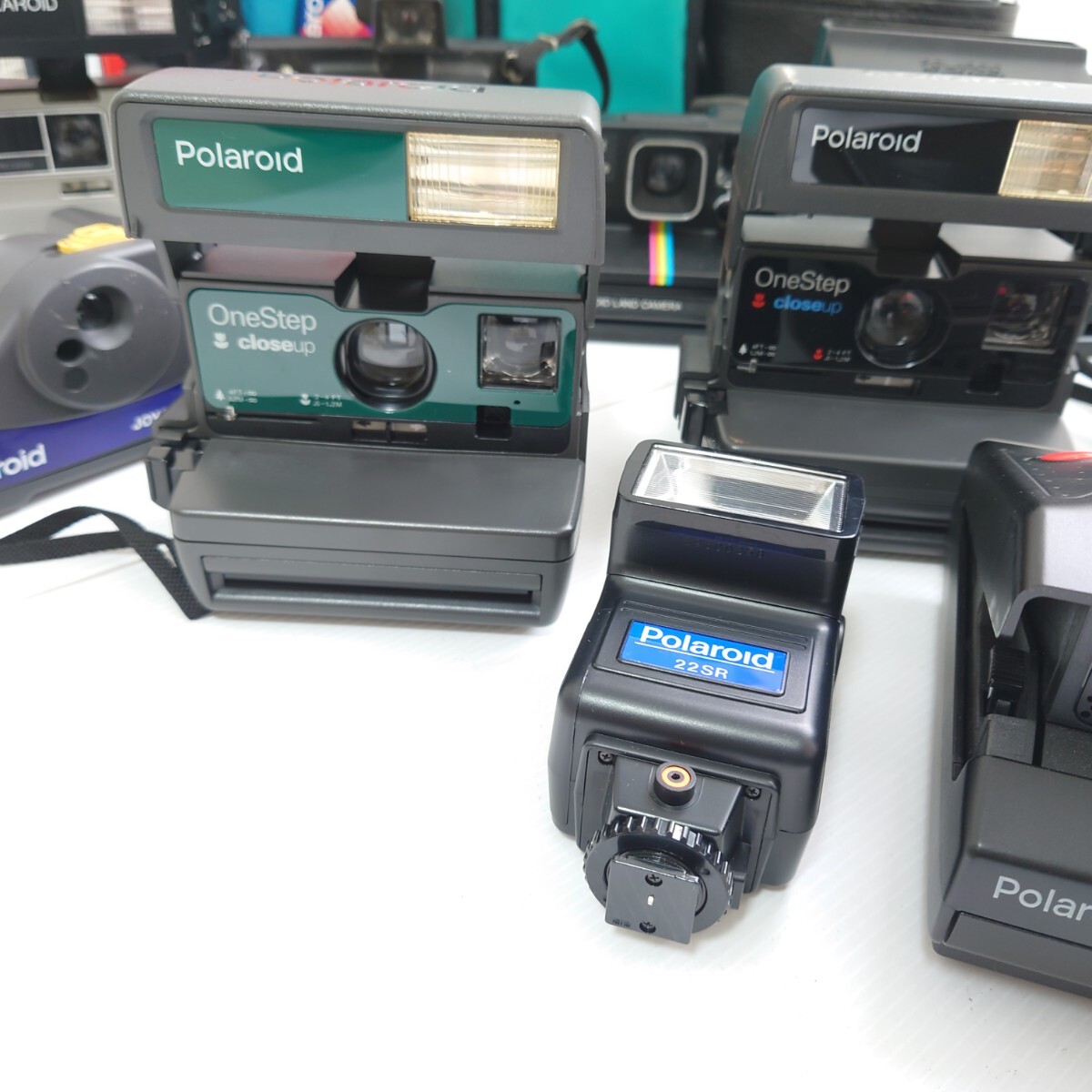u8）１円スタート　ジャンクカメラまとめ売り ポラロイド インスタント Polaroid カメラ　光学　大量セット_画像3