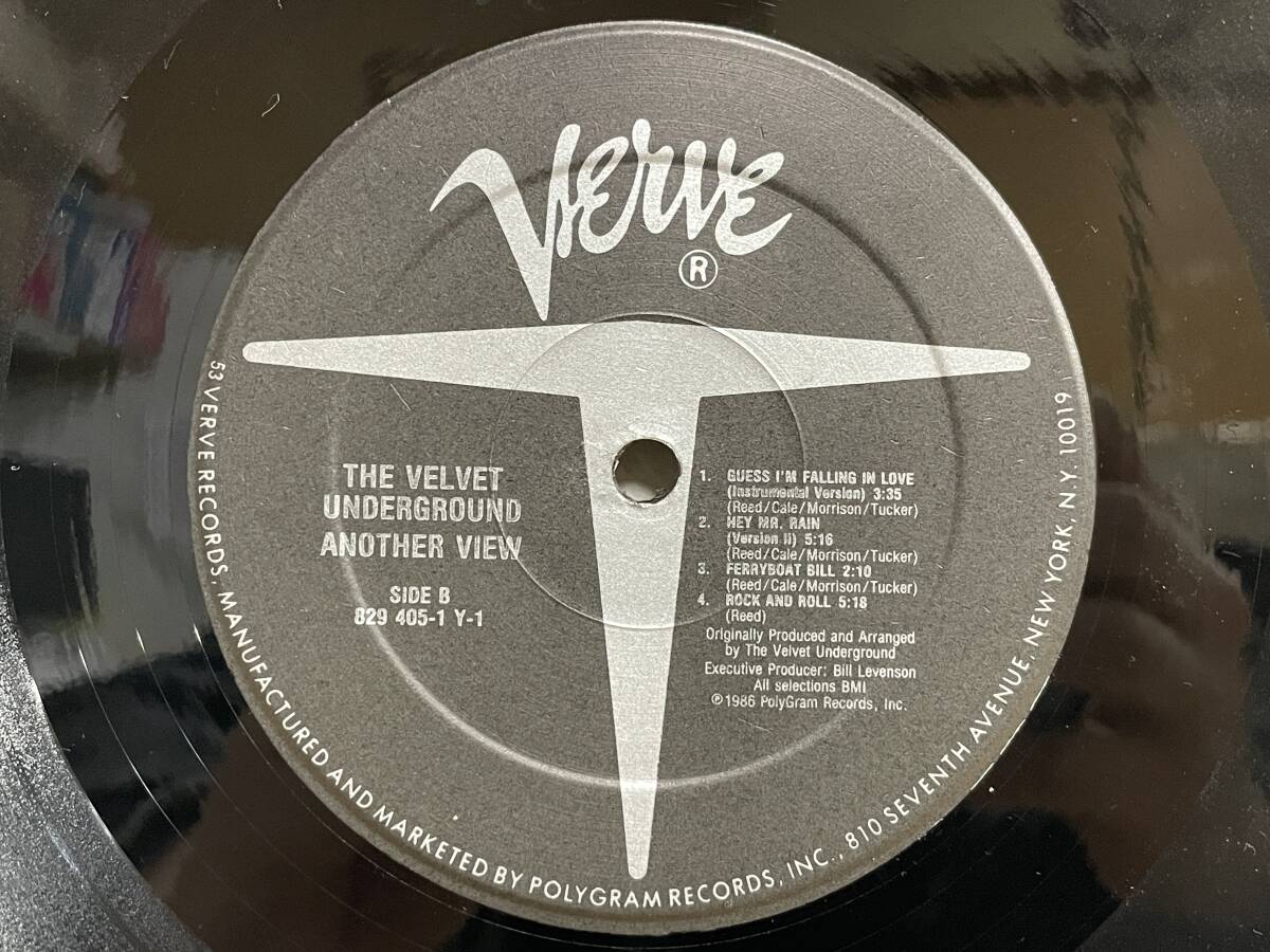 KR02★ US盤 LP The Velvet Underground / Another View シュリンク付 VERVE黒 829 405-1 Y-1 ヴェルヴェットアンダーグラウンド 240514_画像7