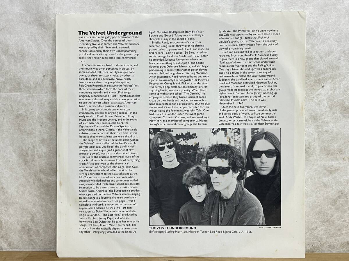 KR02★ US盤 LP The Velvet Underground / Another View シュリンク付 VERVE黒 829 405-1 Y-1 ヴェルヴェットアンダーグラウンド 240514_画像4