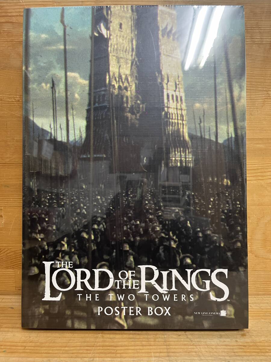 W14◇【シュリンク未開封】映画 THE LORD OF THE RINGS THE TWO TOWERS（ロード・オブ・ザ・リング 二つの塔）ポスターBOX2/240513_画像1