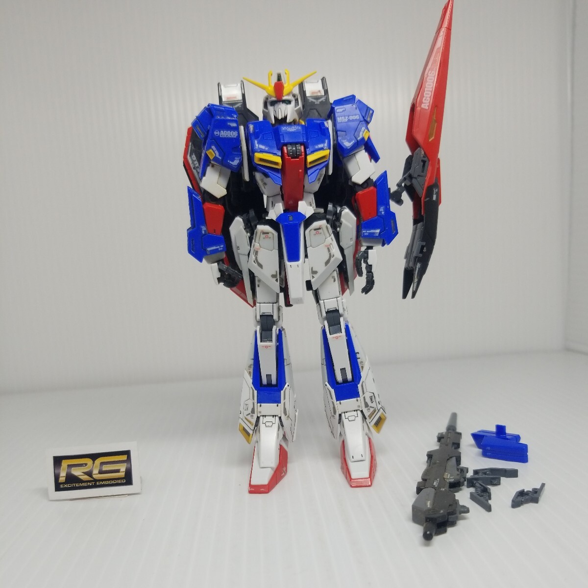 D-90g 5/15 RG ゼータガンダム ガンダム 同梱可 ガンプラ ジャンク_画像1