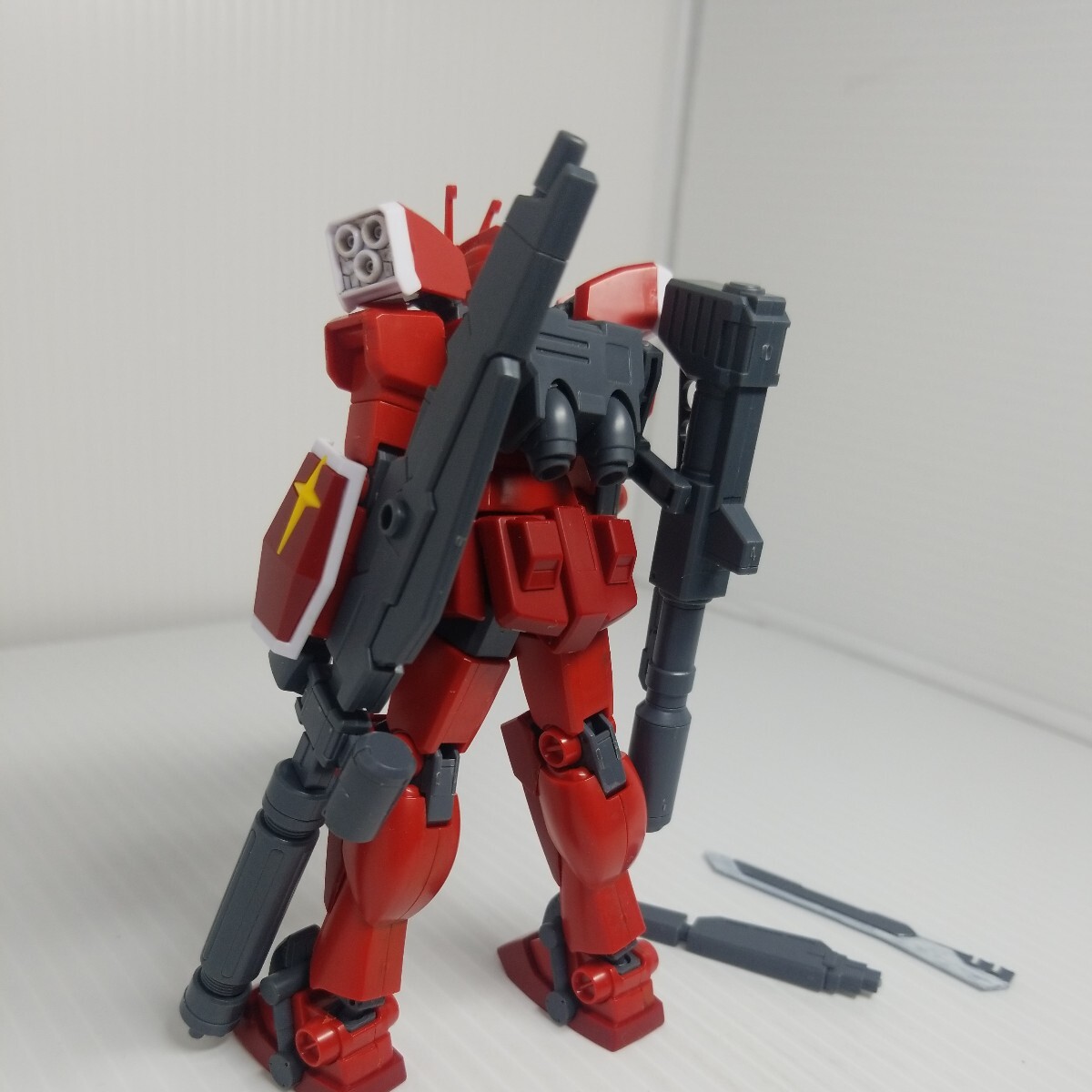 D-70g 5/15 HG レッドウォーリア ガンダム 同梱可 ガンプラ ジャンク_画像9