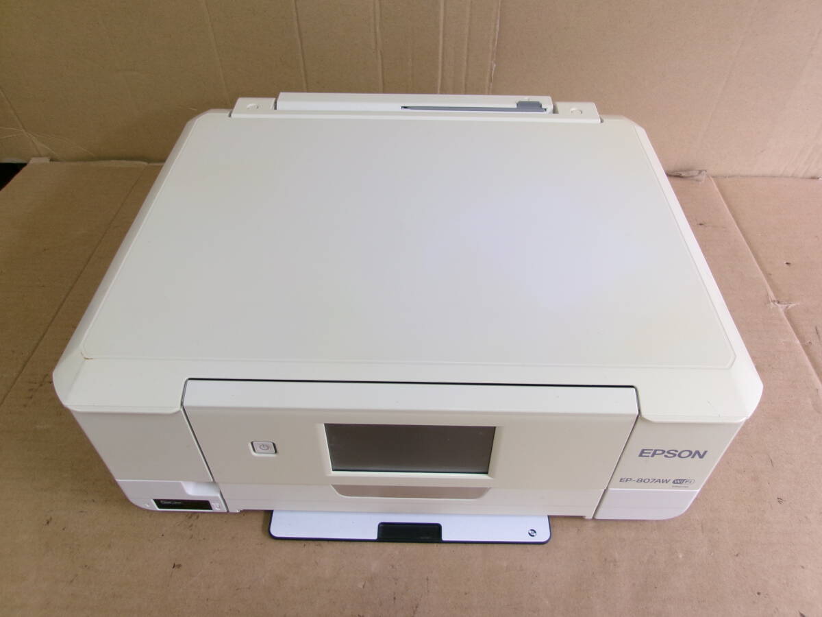 Yahoo!オークション - EPSON カラリオ EP-807AW インクジェットプリ...