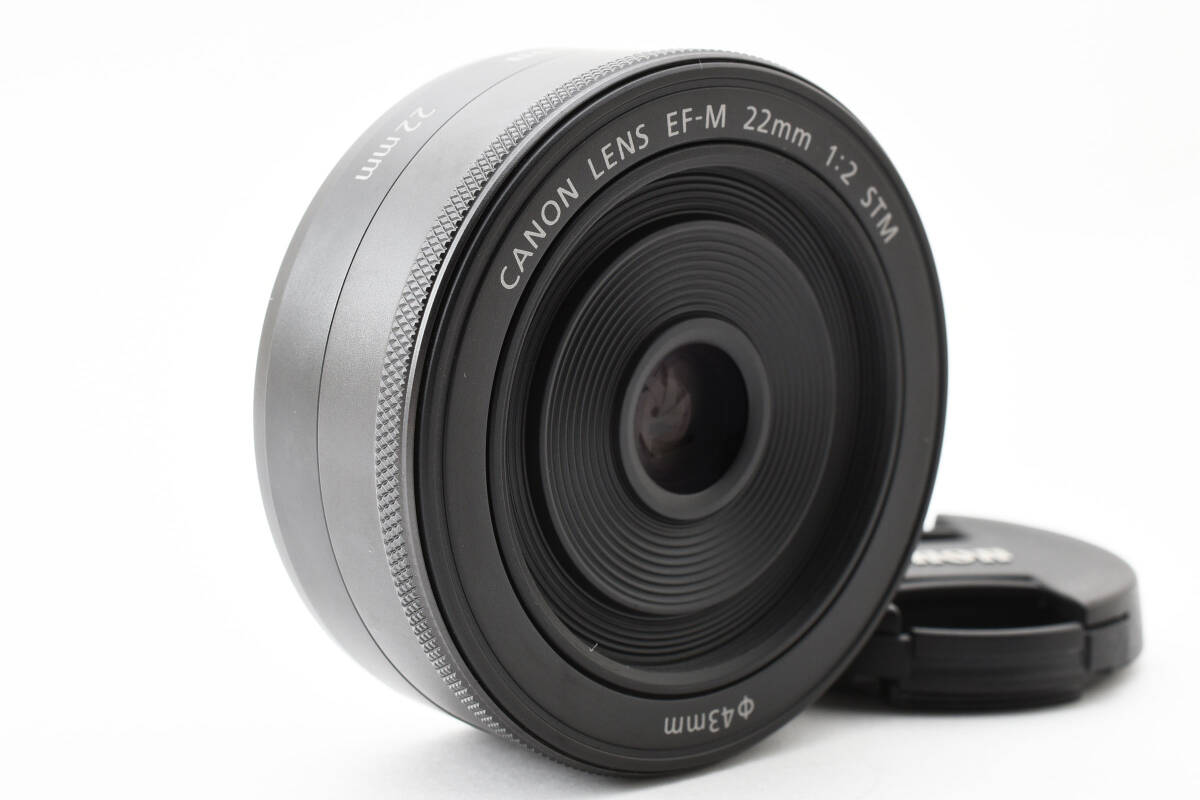 [現状品] Canon キャノン EF-M 22mm F2 STM レンズ EOS M用 #2133622_画像4