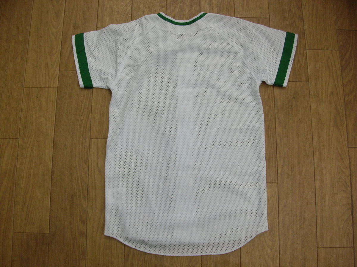  Descente * Junior practice to [ boy for uniform set ] white × green * line go in *150 size *DESCENTE*