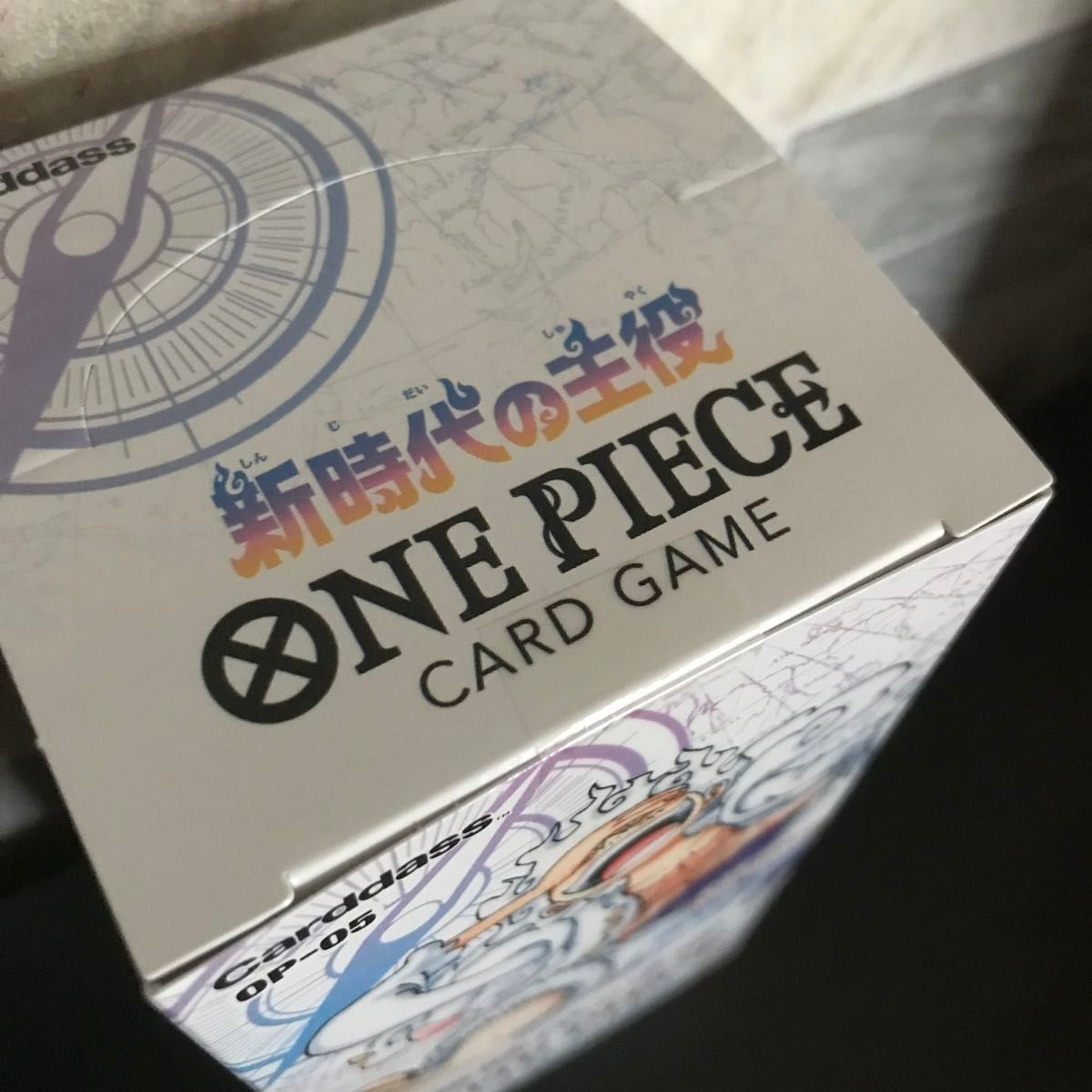 未開封テープ付き ワンピース ONE PIECEカードゲーム ブースターパック 新時代の主役 BOX 5パック付き