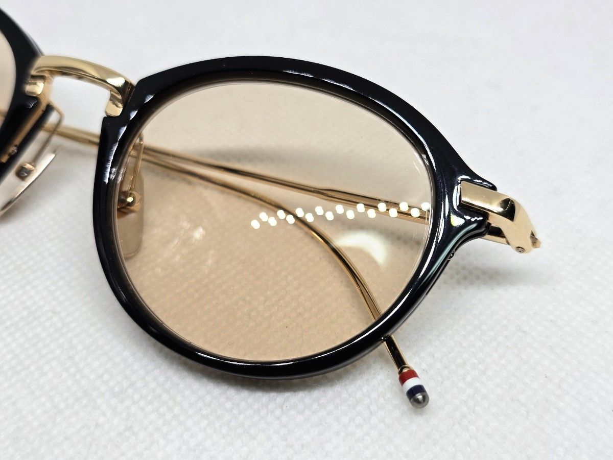 THOM BROWNE メガネ TB-011A-49 12K トムブラウン サングラス THOM BROWNE メガネ TB-011A-49 12K トムブラウン サングラス