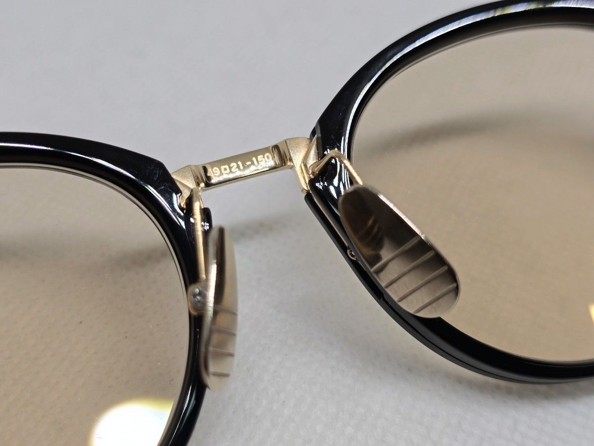 THOM BROWNE メガネ TB-011A-49 12K トムブラウン サングラス THOM BROWNE メガネ TB-011A-49 12K トムブラウン サングラス