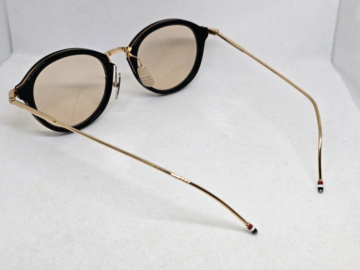 THOM BROWNE メガネ TB-011A-49 12K トムブラウン サングラス THOM BROWNE メガネ TB-011A-49 12K トムブラウン サングラス