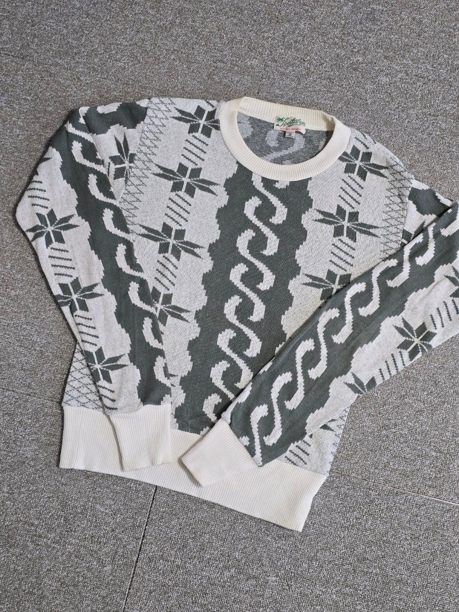 ブッチャープロダクツ パターンニット 38 アットラスト TIMEWORN ブッチャープロダクツ パターンニット 38 アットラスト TIMEWORN