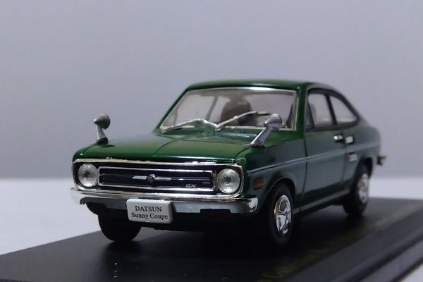 ★日産　サニークーペ1200GX（1970）　　　1/43アシェット日産名車コレクション★_画像1