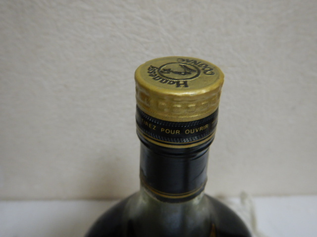 ヘネシー XO 金キャップ 1000ml/1L 40％ コニャックブランデー 未開栓 古酒 共箱オマケ程度の画像3