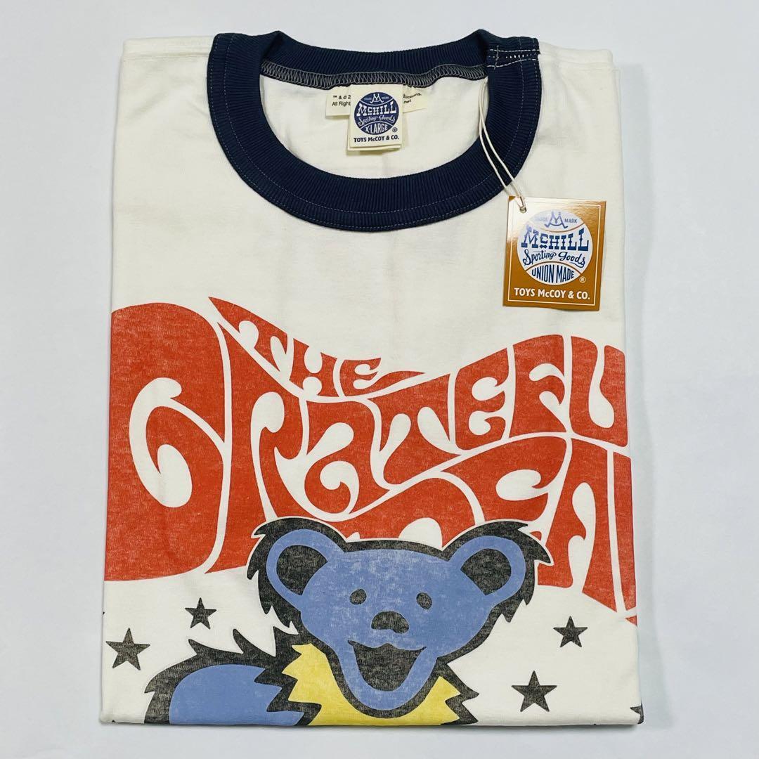 トイズマッコイ TOYS McCOY GRATEFUL DEAD TEE THUNDERBOLT グレイトフル・デッド Tシャツ オフホワイト 日本製 MADE IN JAPAN_画像2