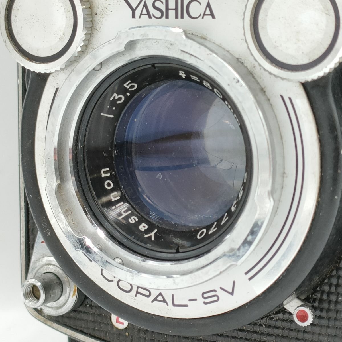  камера  Yashica Mat-124 80mm f3.5 2 однообъективнай зеркальный   сам товар   нерабочий товар   [7801KC]