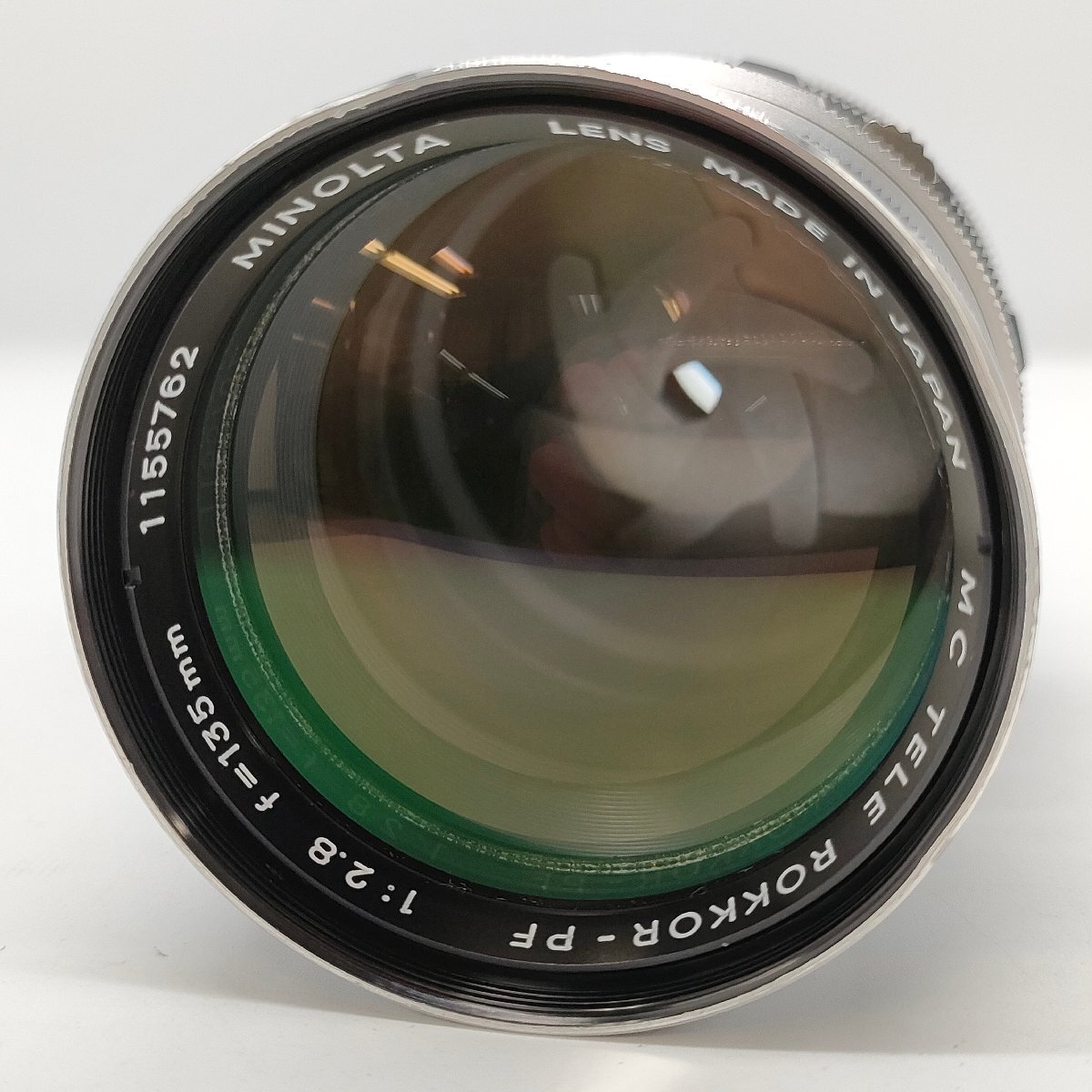 カメラ Minolta MC TELE ROKKOR-PF 135mm f2.8 一眼レフ レンズ 現状品 [7785KC]_画像2