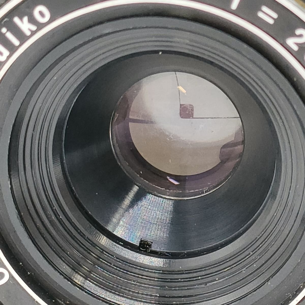 カメラ Olympus PEN EE-3 D.zuiko 28mm f3.5 レンジファインダー 本体 現状品 [7799KC]_画像2