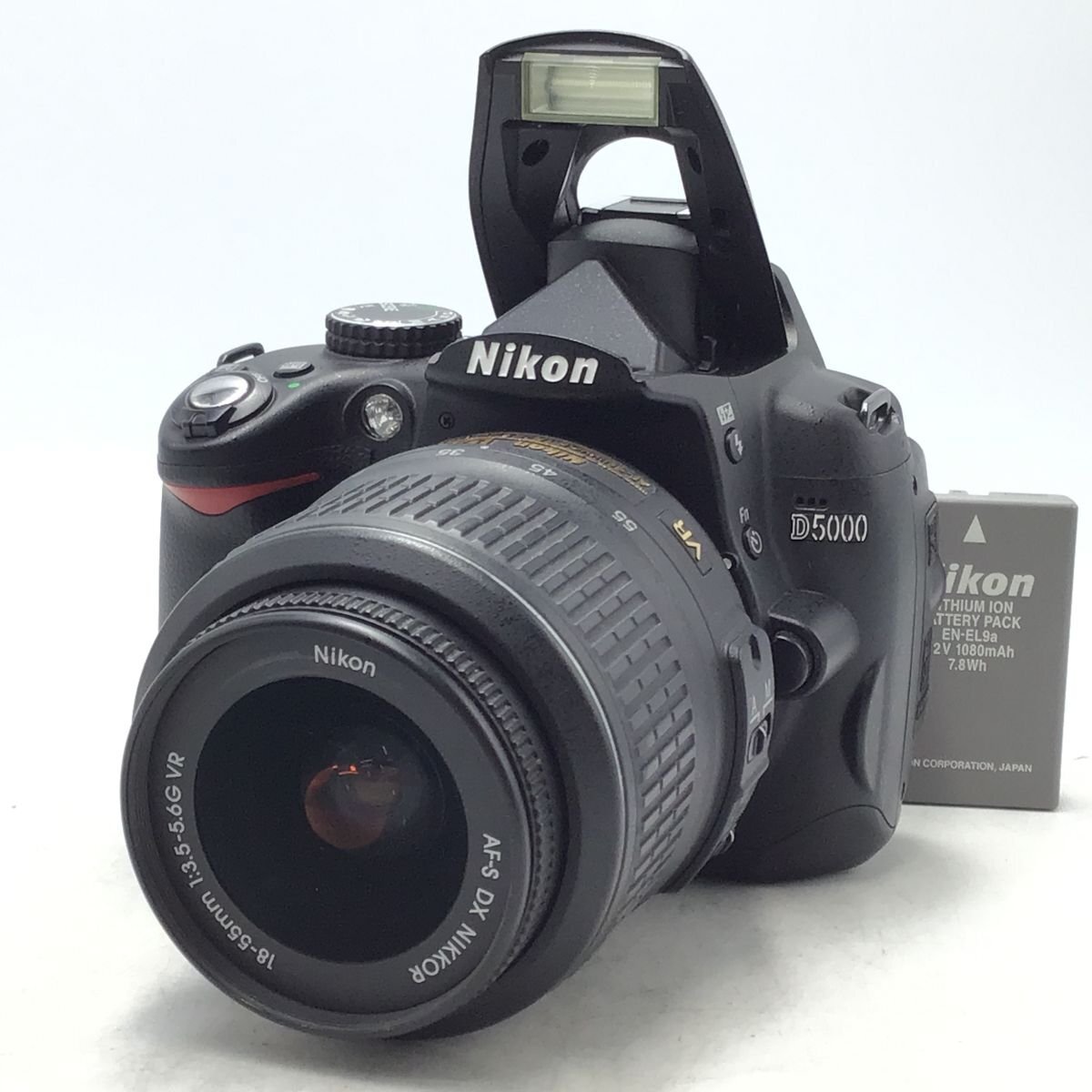 カメラ Nikon D5000 / AF-S DX Nikkor 18-55mm F3.5-5.6 G VR デジタル一眼レフ セット品 現状品 [1700HJ]_画像1