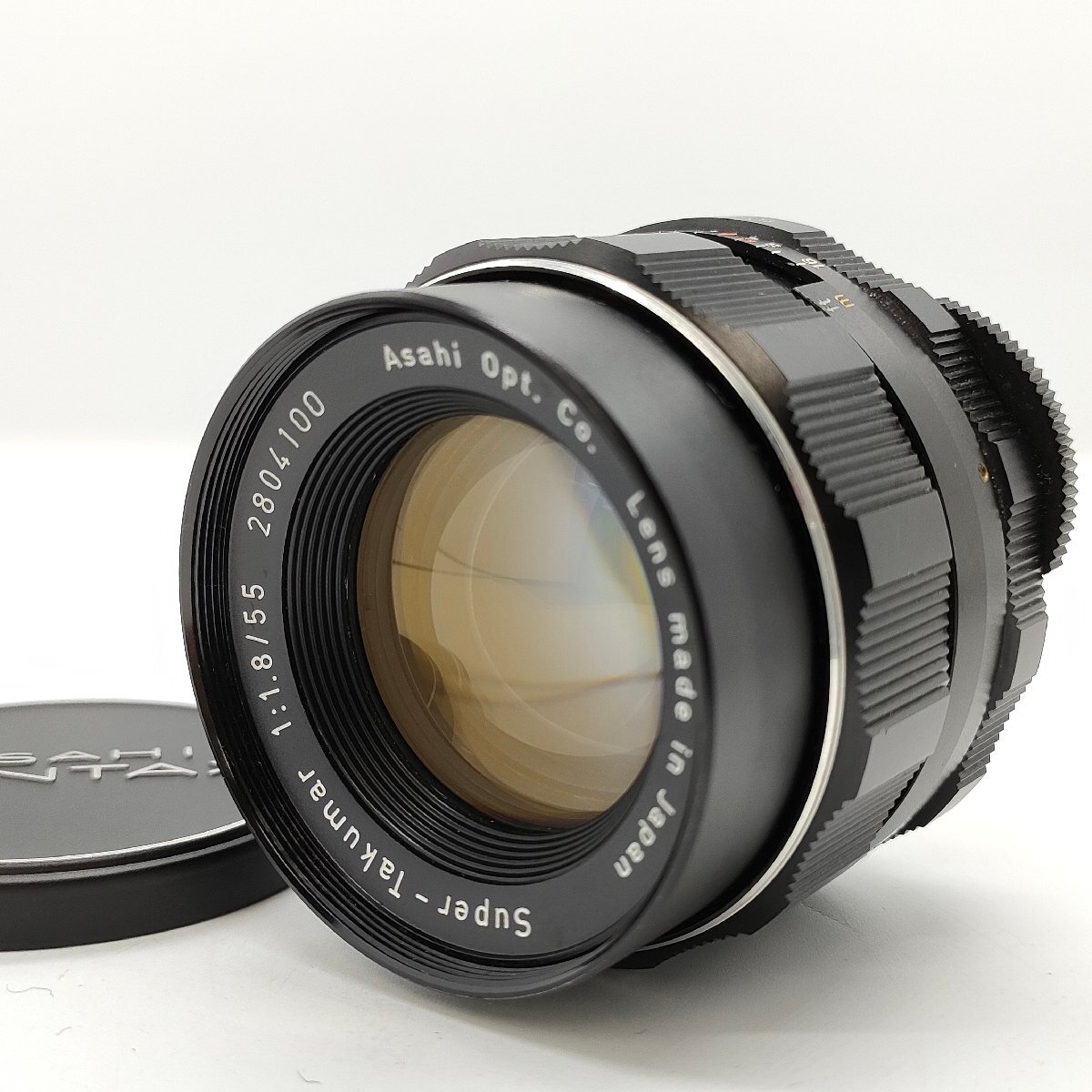  camera Pentax Super-Takumar 55mm f1.8 M42 single‐lens reflex lens present condition goods [7787KC]
